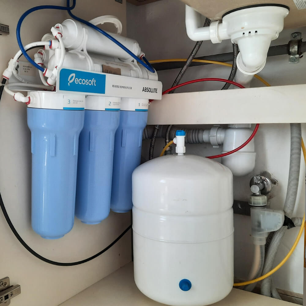 teploexpert - портфоліо - Монтаж системи очистки води Ecosoft