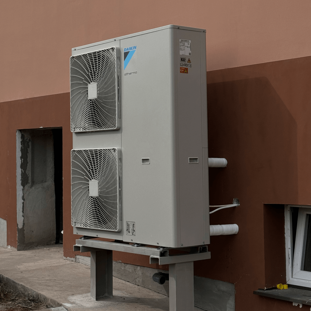 Монтаж теплового насосу Daikin